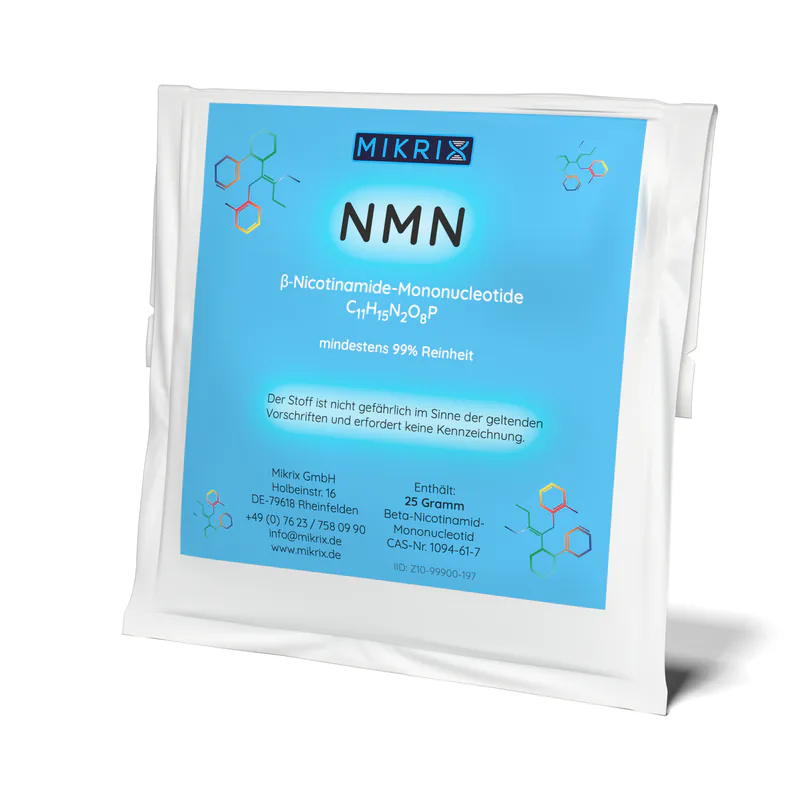 Mikrix NMN Pulver, 25 g im Beutel